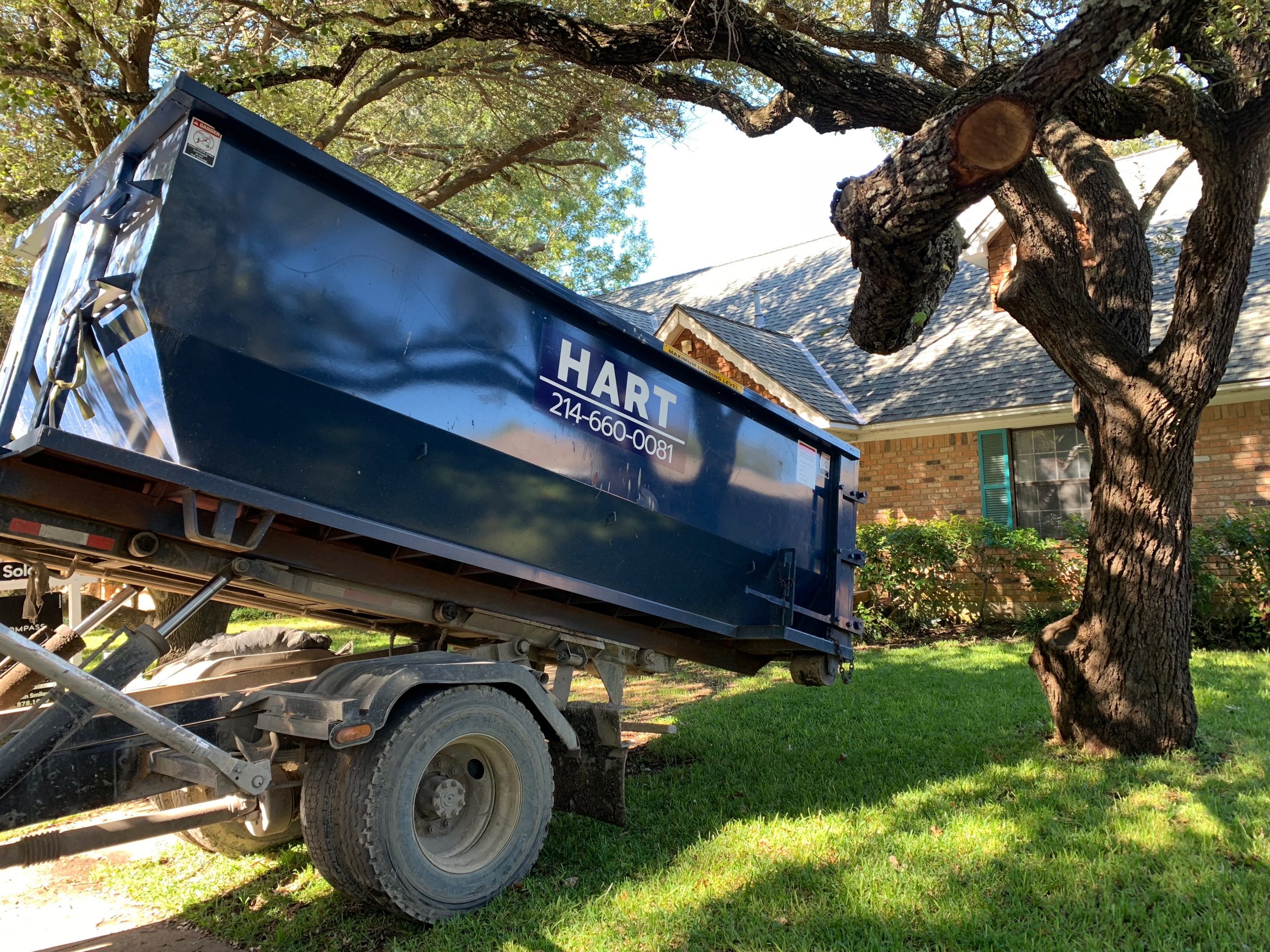 residential dumpster delivery