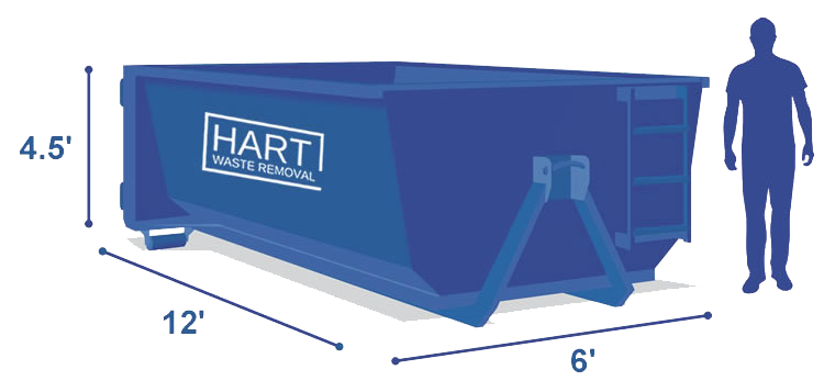 10 yard dumpster dimensions