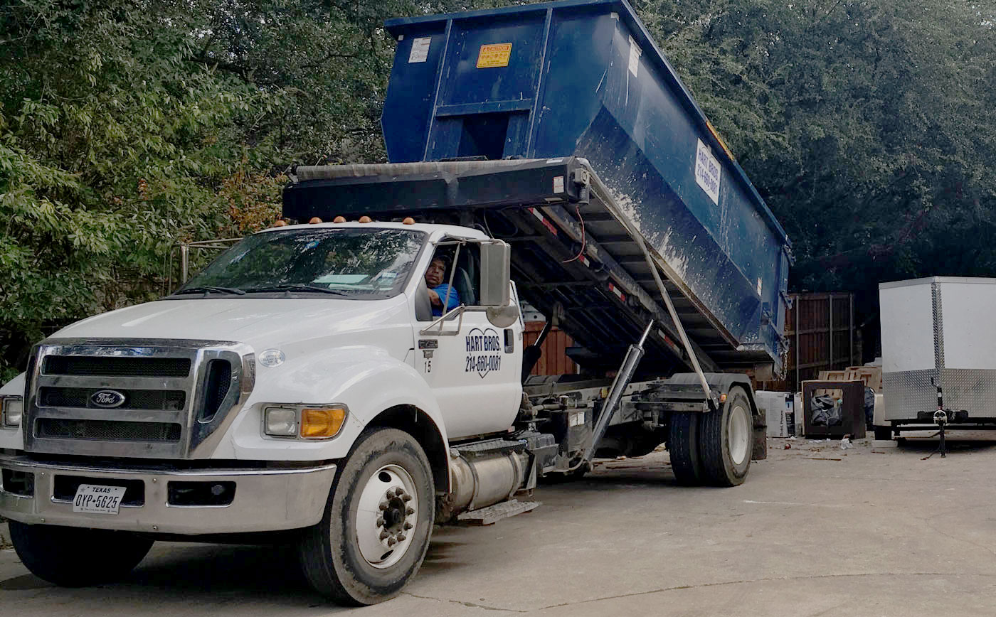 RollOff Dumpster Rental in Dallas, TX Hart Waste Removal